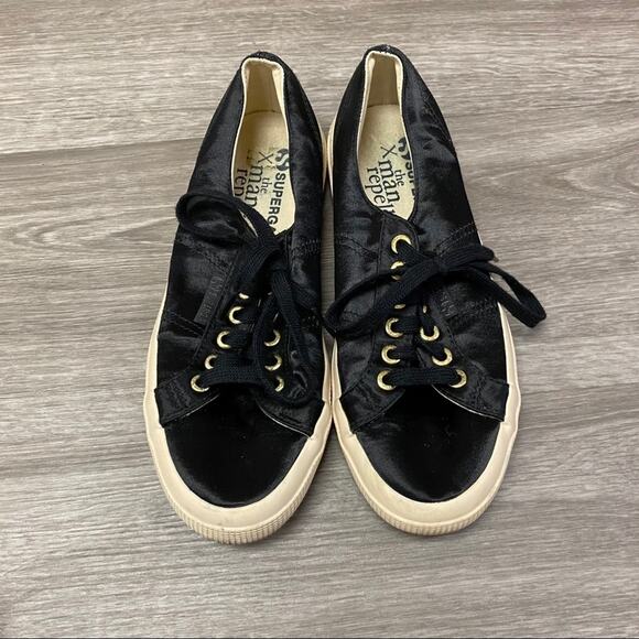 SUPERGA X The Man Repeller Sneaker Black 8 - Picture 2 of 10